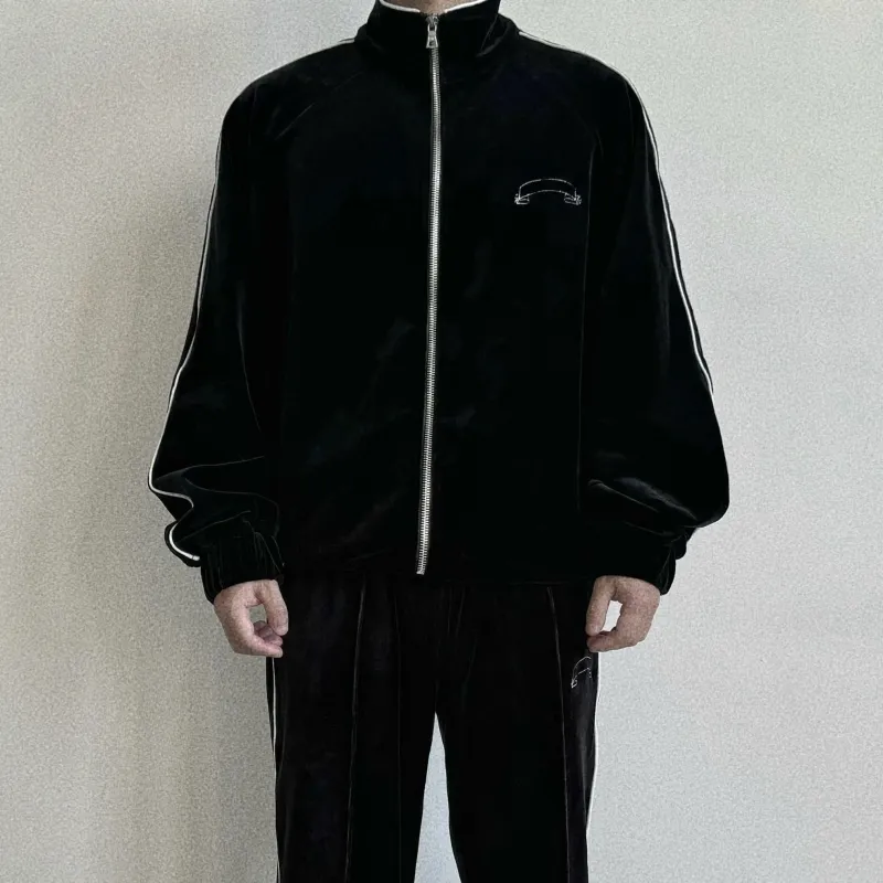 Askyurself Jackets Coats Unisex Black-2