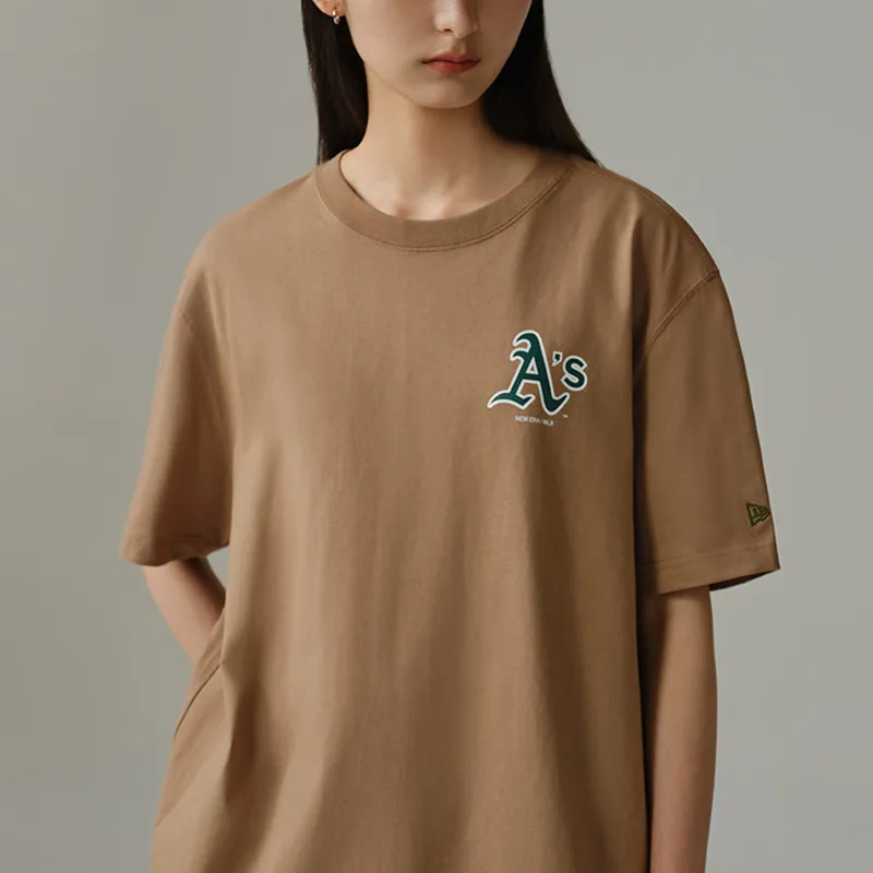 New Era New Era SS23 MLB Series T Shirts Unisex Khaki-4