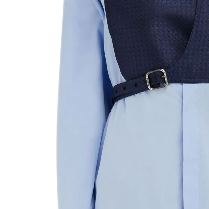 Ferragamo Contrasting Panel Shirt Dress-4