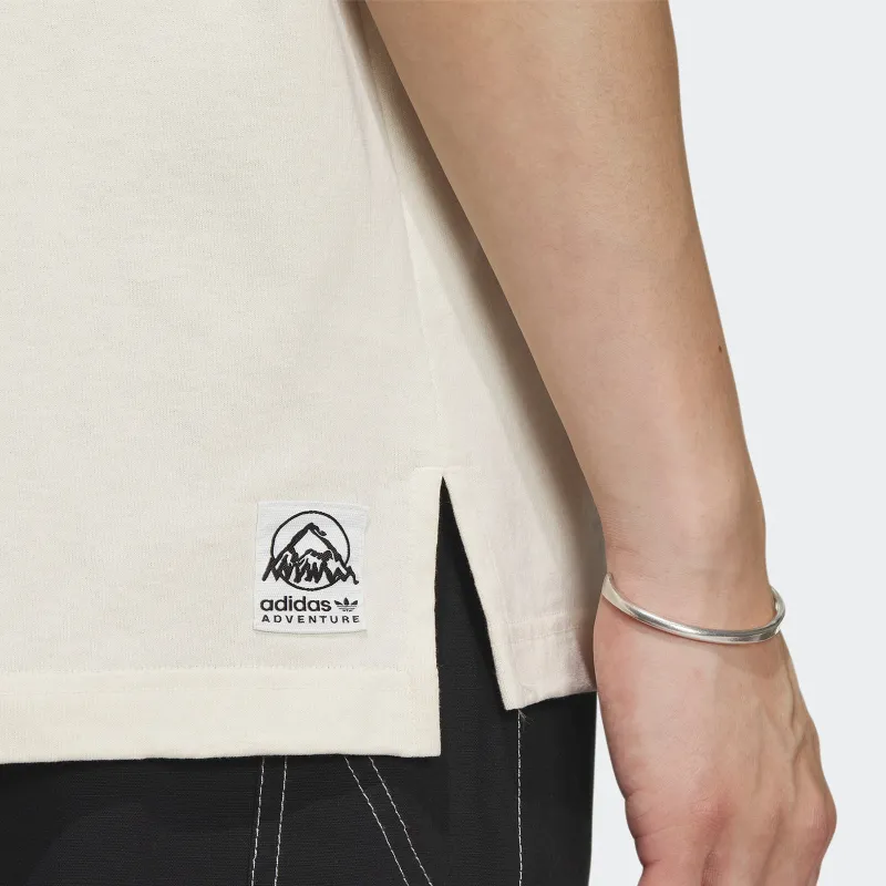 Adidas Originals T Shirt Men's Wonder White-4
