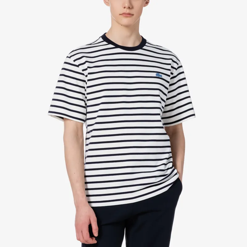 LACOSTE T Shirts Men White-1