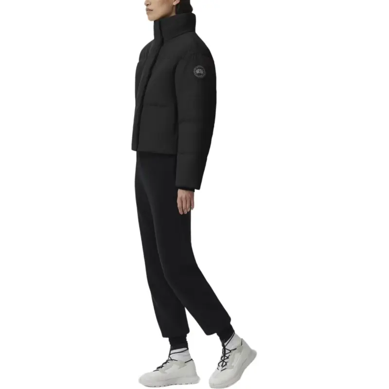 Canada Goose Black Label Grandview Cropped Jacket Black-3