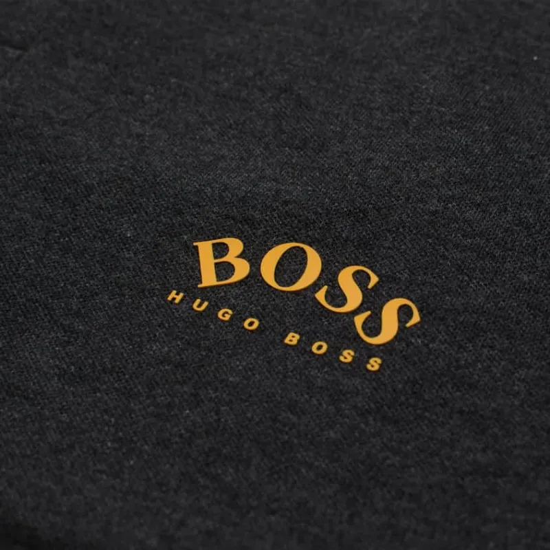 HUGO BOSS Polo Shirt Men's Black Gray-3