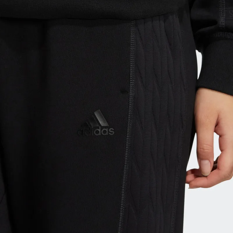 Adidas Knitted Sweatpants Women's Black-5