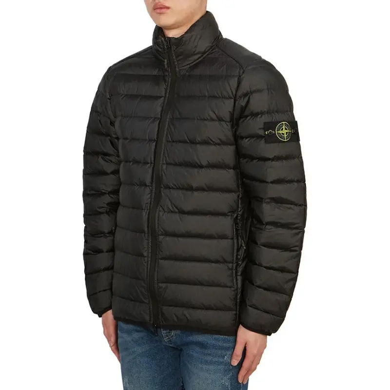 STONE ISLAND Quilted Zipped Jacket-3