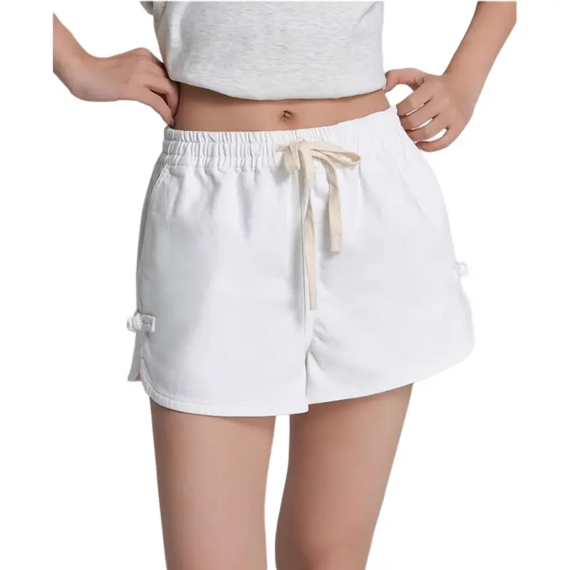 CLOT Casual Shorts Women's White-4