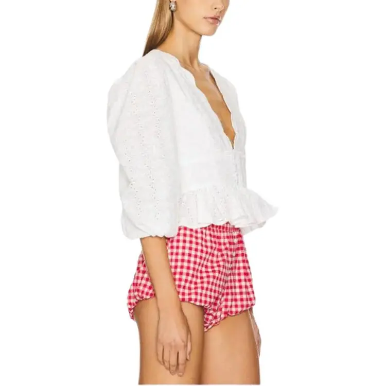 FOR LOVE & LEMONS T Shirt Women's White-2