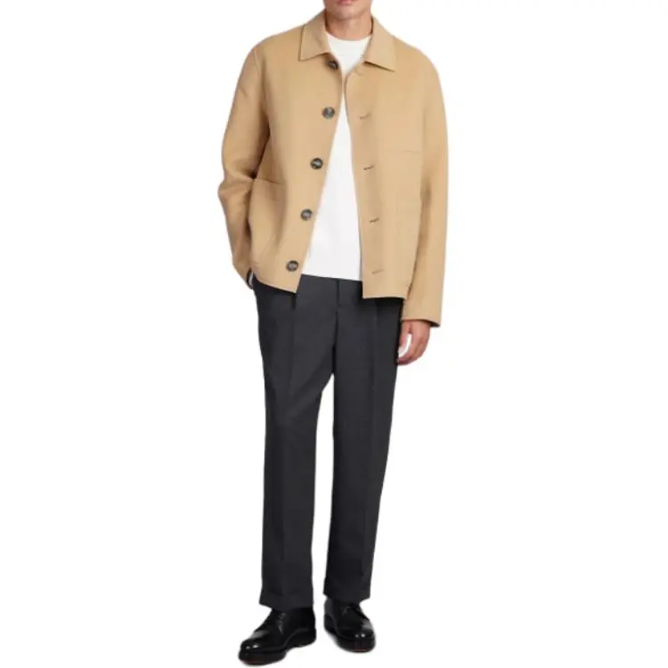 AMIPARIS Paris Chest Pocket Buttoned Jacket-2