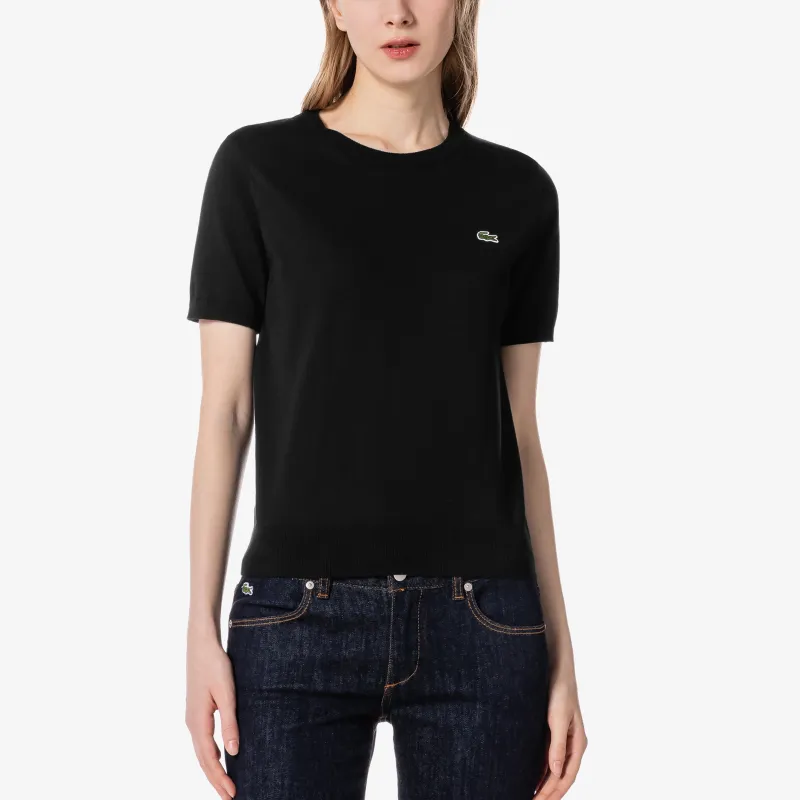 LACOSTE T Shirts Women's Black-1