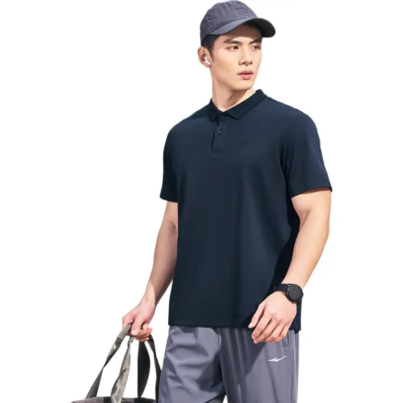 Erke Variety Training Collection Polo Shirt Men's Obsidian Blue-1