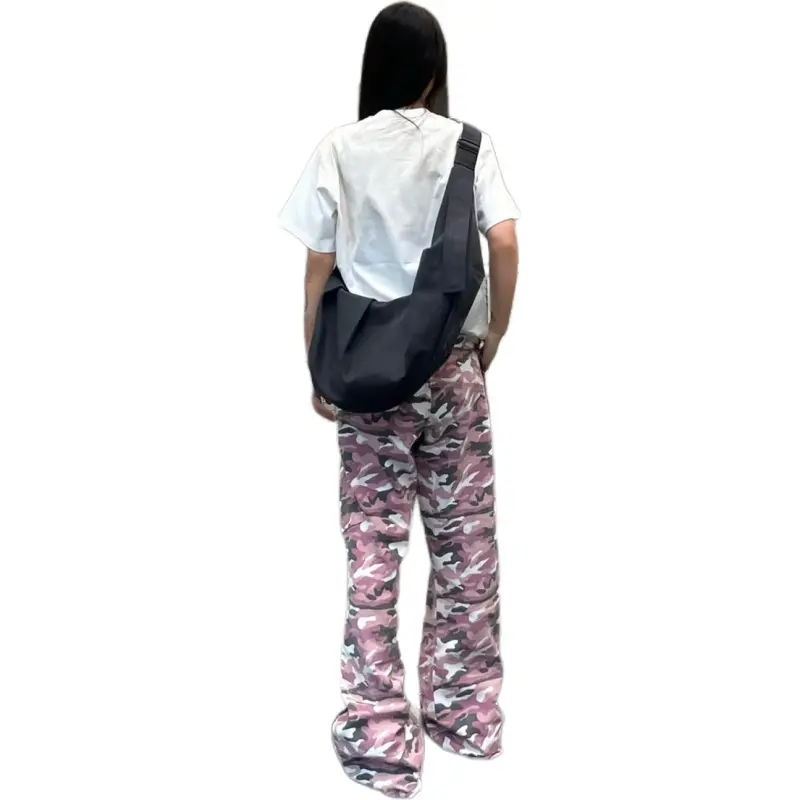FA2LO Cargo Pants Unisex Pink-1