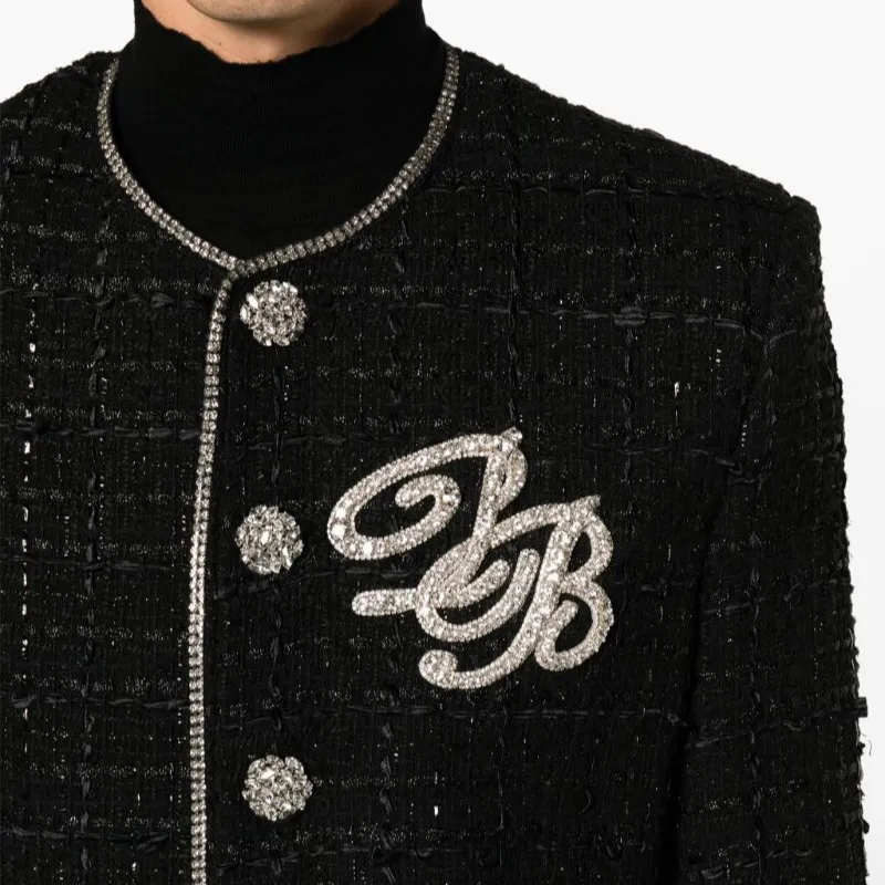 BALMAIN Jackets Coats Men's Black-4