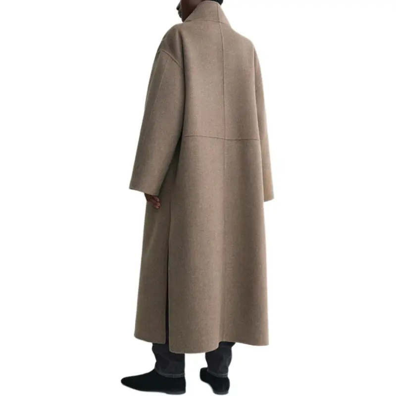 TOTEME Collared Open Front Coat-3
