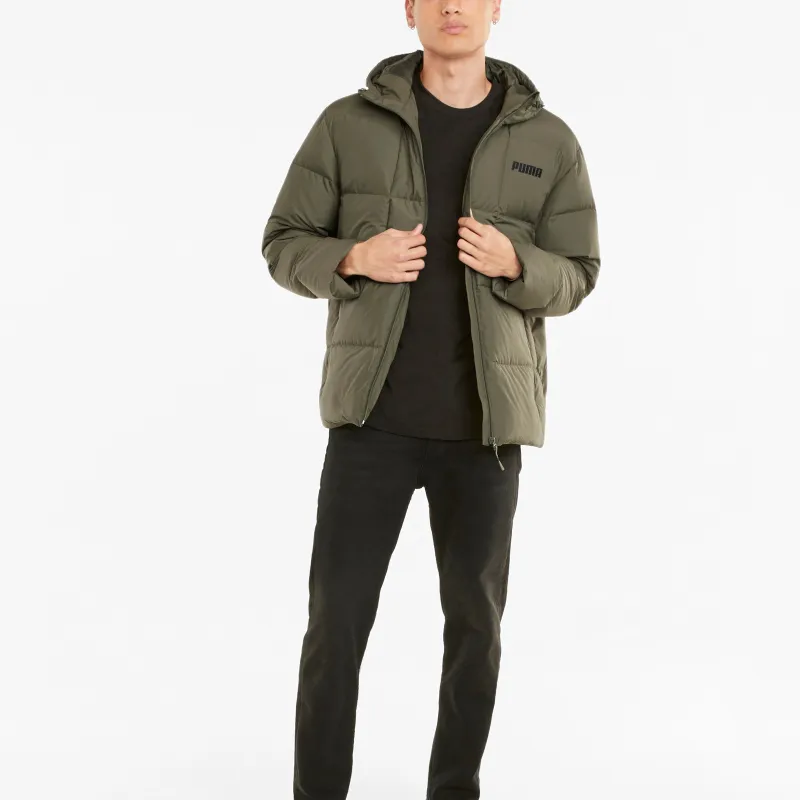 PUMA Down Jackets Men Green-4
