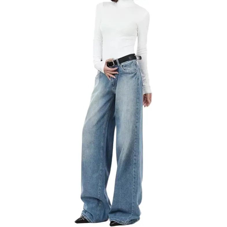 Concubine Zhu Jeans Women's Blue-3