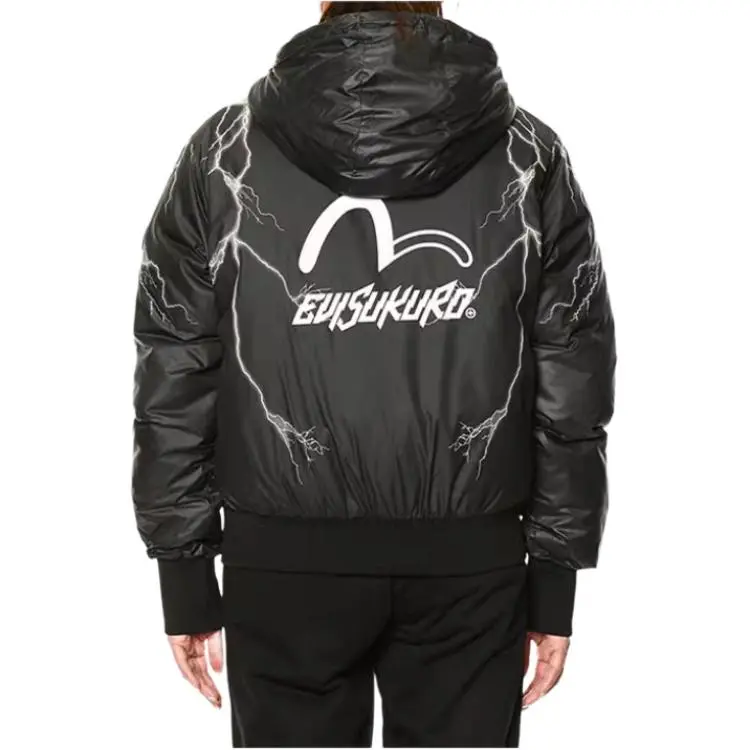 EVISU Down Jacket Winter Women's Black-2