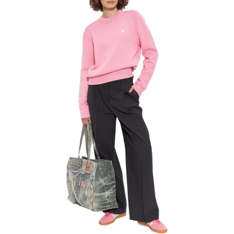 Acne Studios Sweater Unisex Pink-3