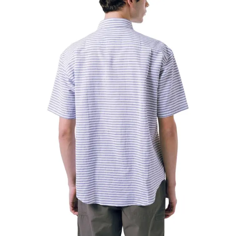 LACOSTE Shirt Men's Marine Blue-3