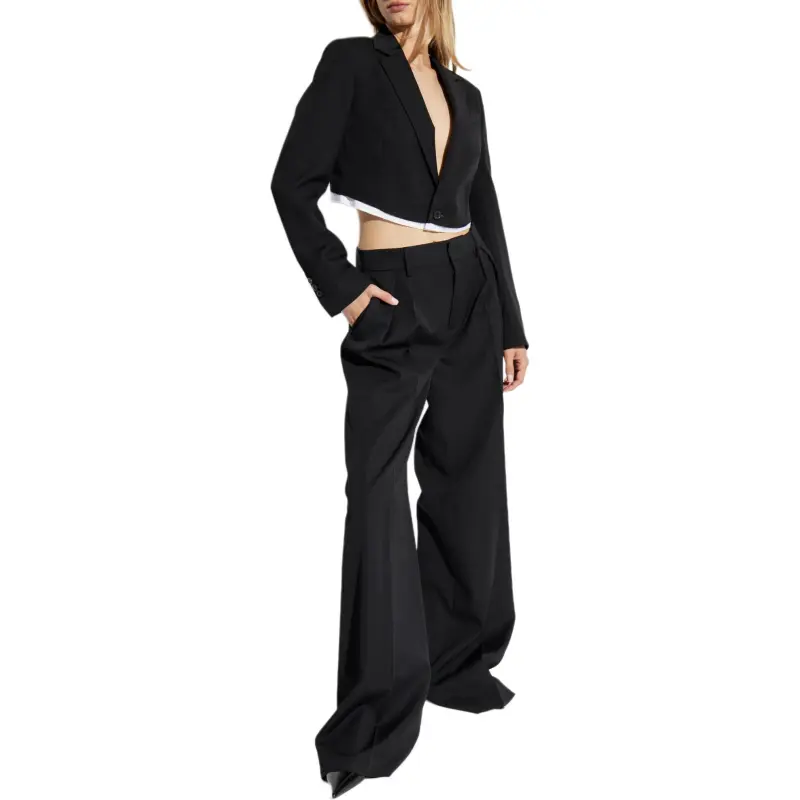 DSQUARED 2 Stretch Worsted Giant Trousers-4