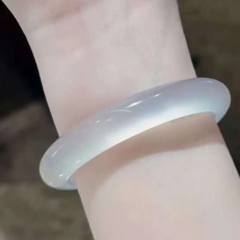 JUNWEN Chalcedony Bangles Women's-1