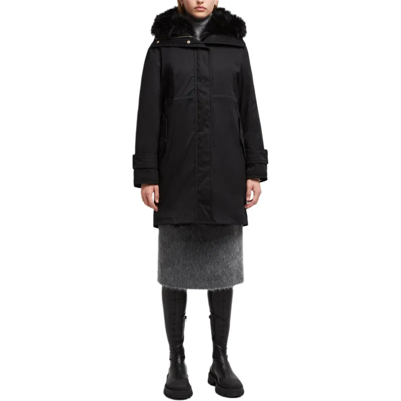 Moncler Down Jacket Women's Black-2