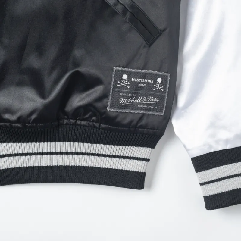 Mitchell & Ness Mastermind Joint Series Baseball Jacket Unisex Black-3