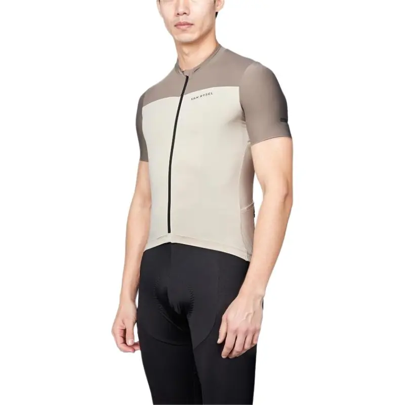 DECATHLON Cycling Clothing Men's Light Chalk Gray-4