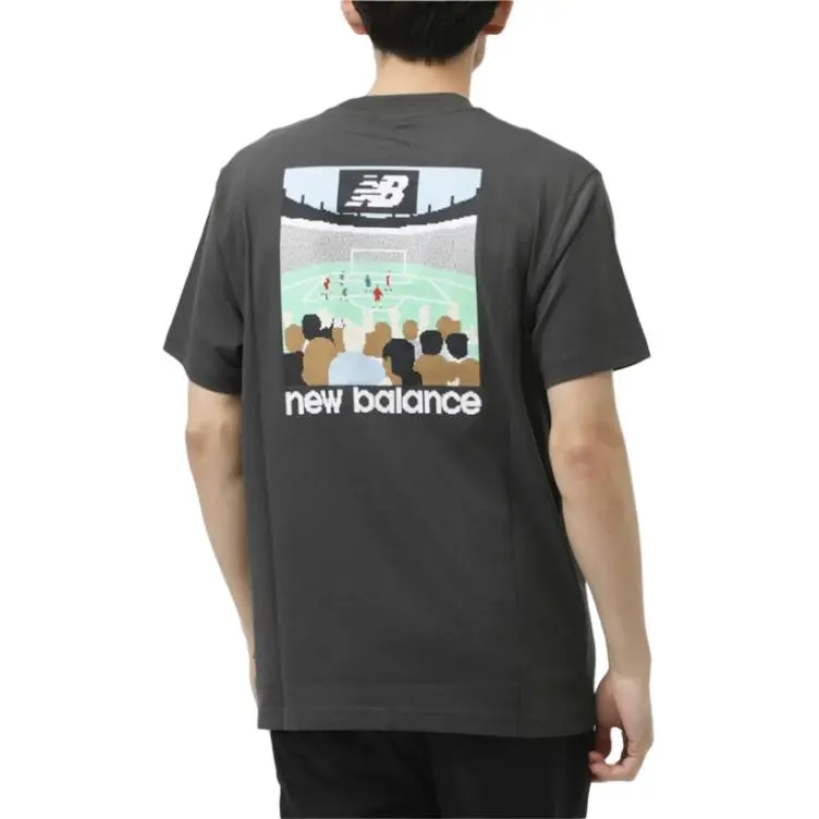 New Balance T Shirt Men's Black-1