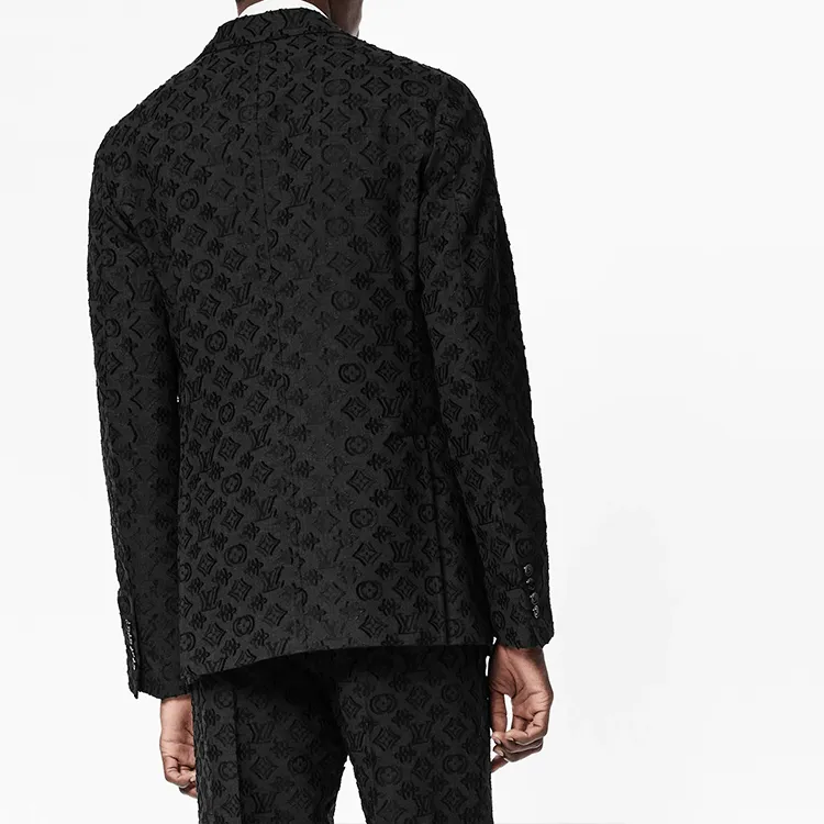 LOUIS VUITTON FW21 Business Suits Coats Men's Black-2