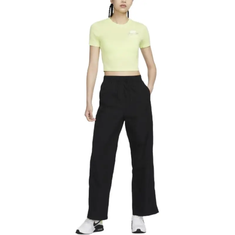 Nike NSW NK WR WVN HR OH PANT Casual Pants Women's Black-5