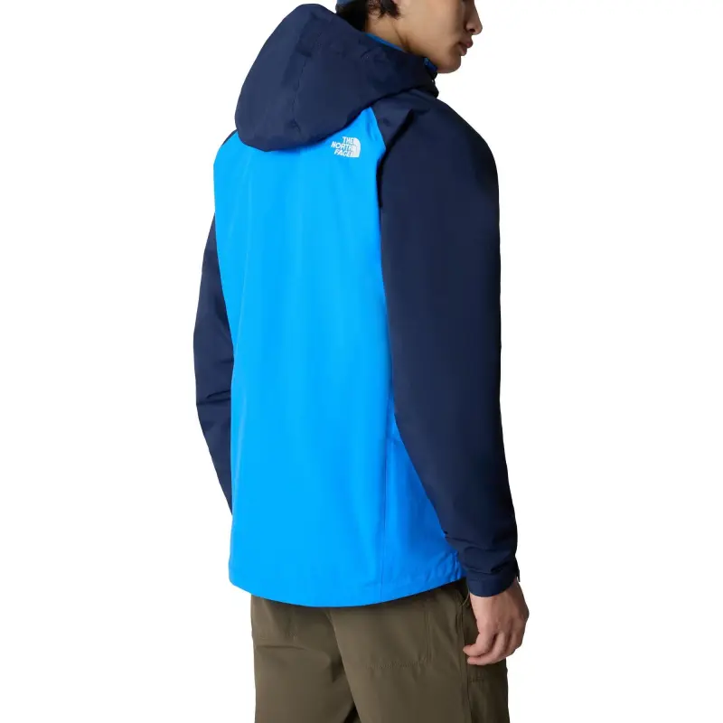 THE NORTH FACE Dryvent Jacket Men's Optical Blue/Stunning Orange/Marine Blue-3