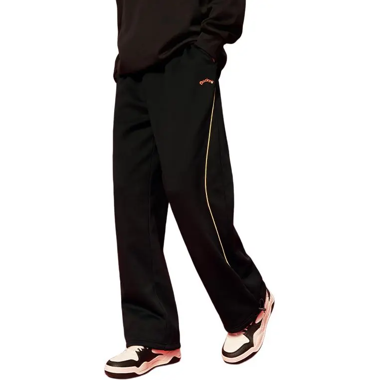 361° x XIAOLIUYA,LIANMINGKUAN Life Collection Knitted Sweatpants Unisex Super Black-3