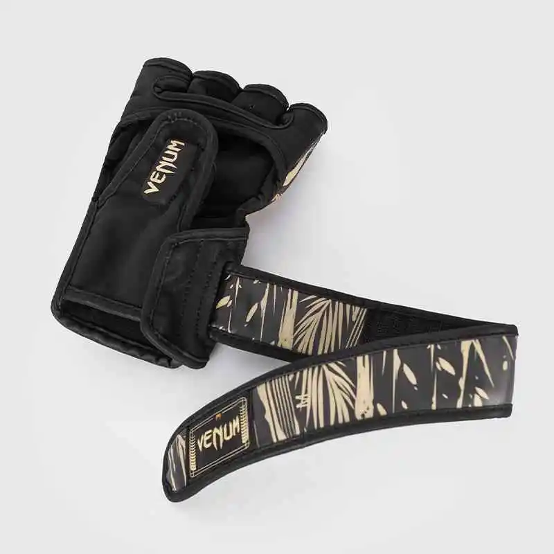 VENUM Boxing Gloves PU Leather Unisex Black/Fluorescent Orange-2