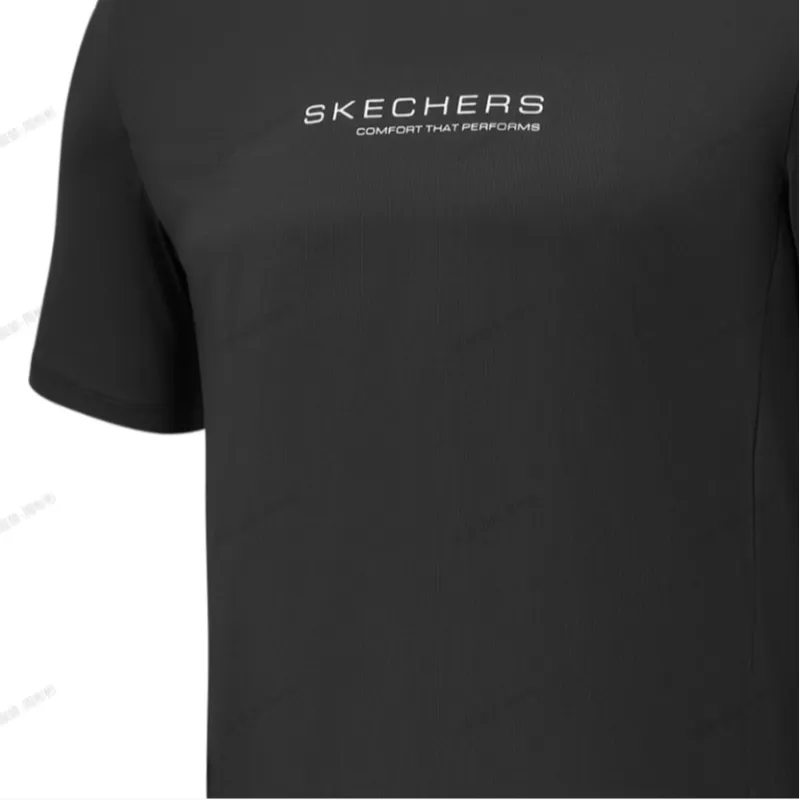 Skechers T Shirt Men's Carbon Black 0018-2