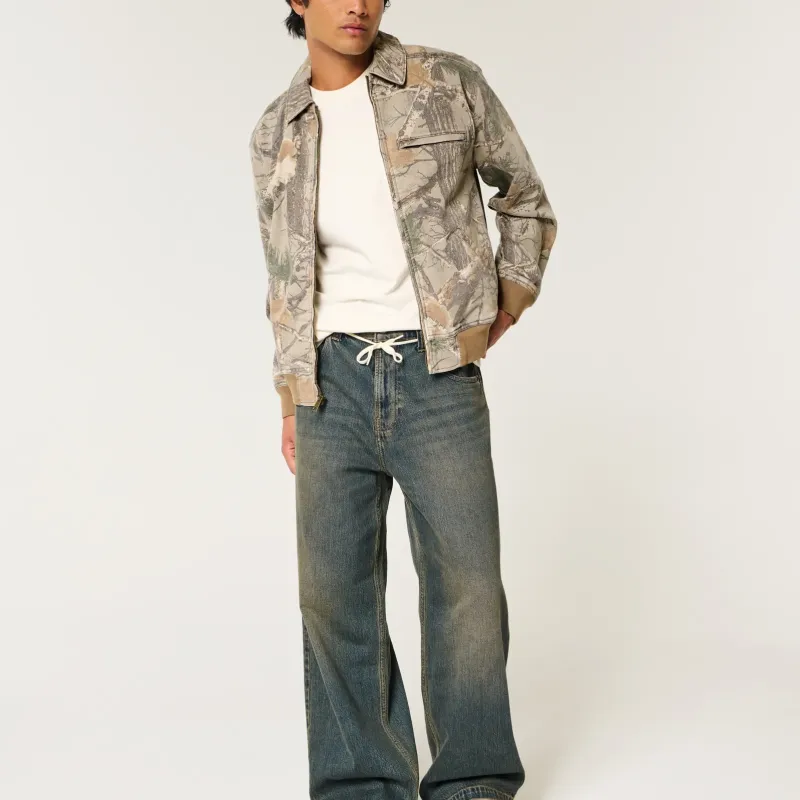Hollister Jackets Coats Men's Print-2