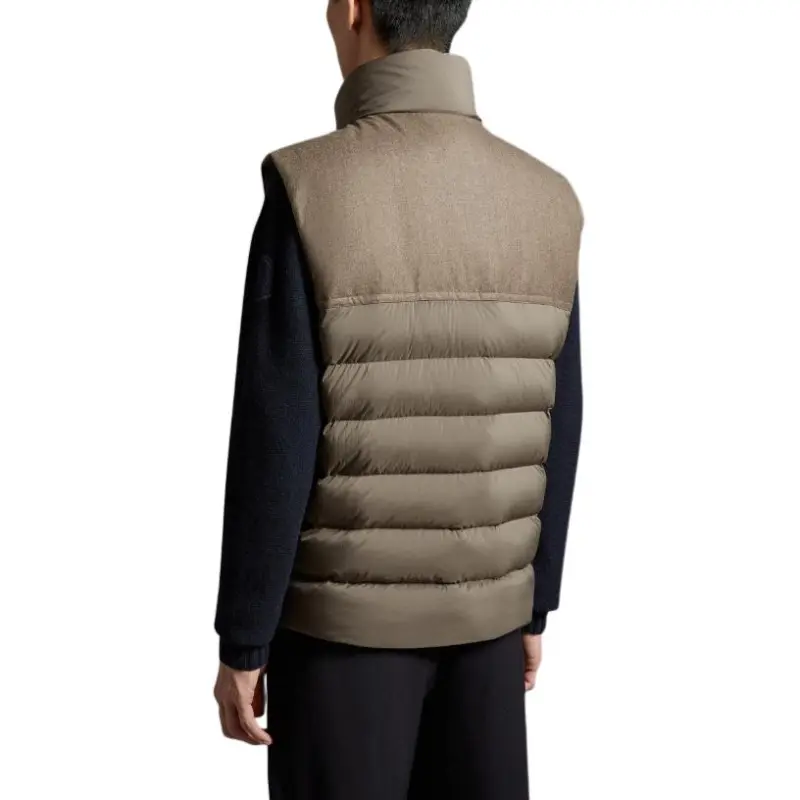 Moncler Vests Men Brown-2