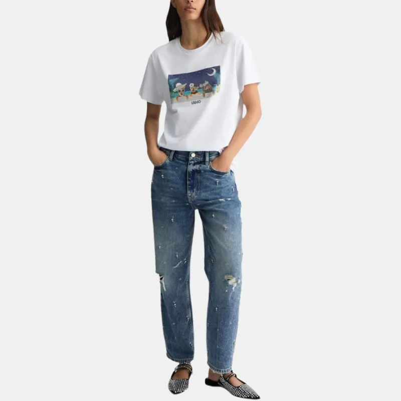 LIU·JO UOMO T Shirt Women's White-4
