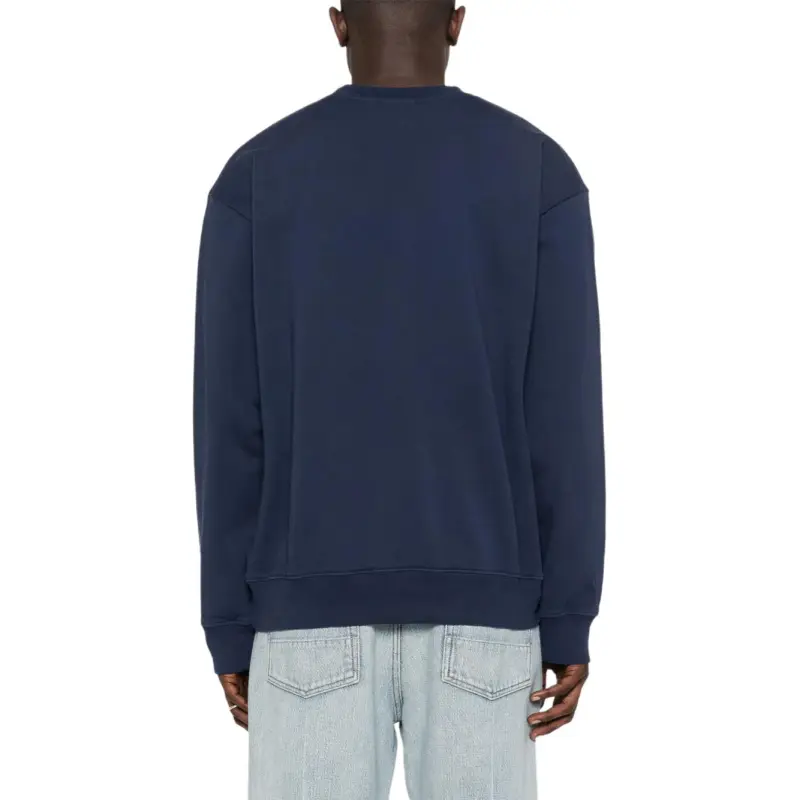SPORTY & RICH Logo Printed Crewneck Sweatshirt-4