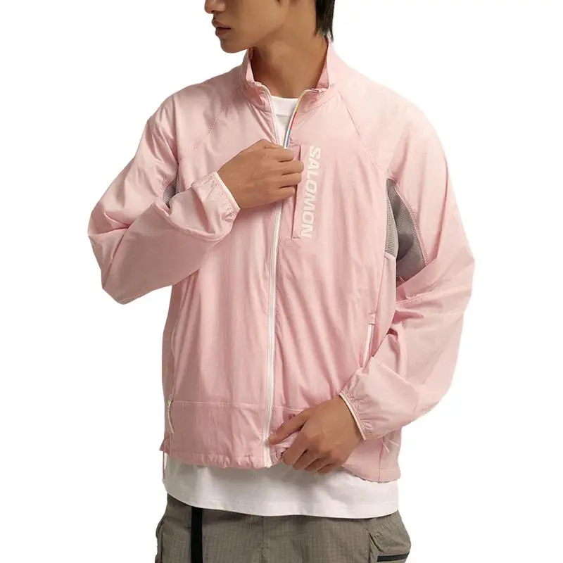 SALOMON Jackets Unisex Pink-3