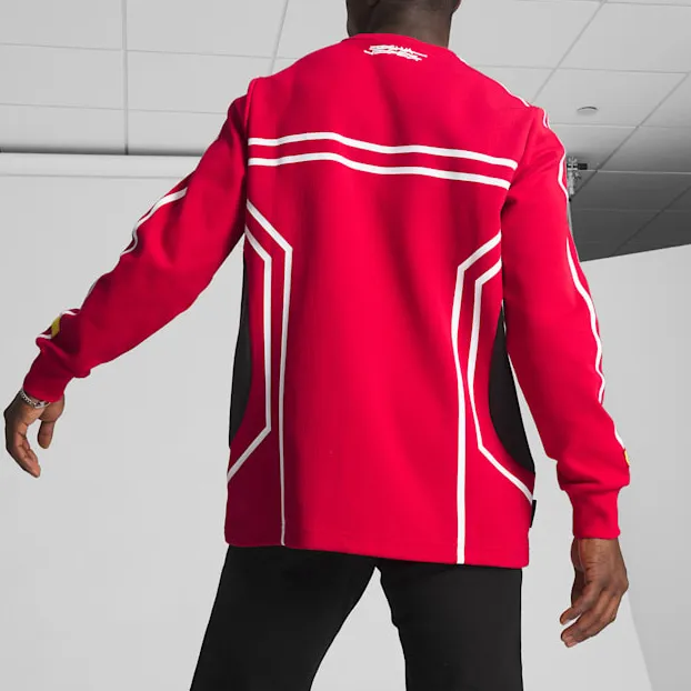 PUMA X JOSHUA VIDES Sweatshirts Men Red-4