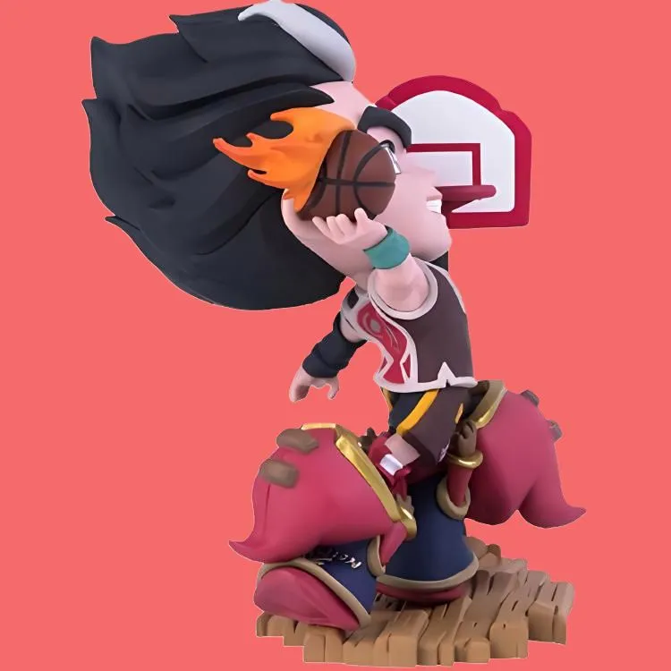LEAGUE OF LEGENDS Darius, The Hand Of Noxus LOL Slam Dunk Chibi Figures 12.8cm-3