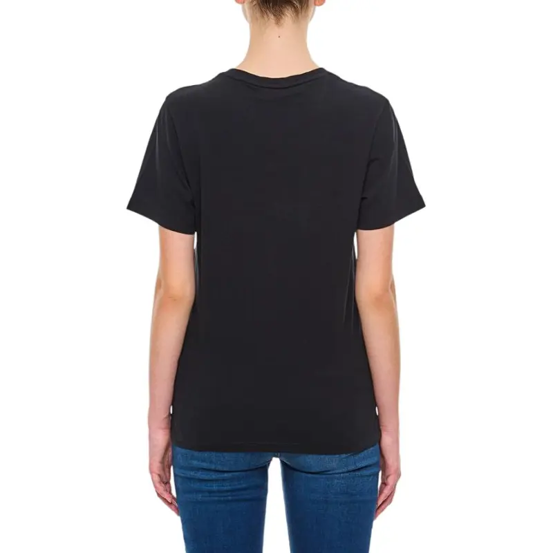 Maison Kitsune Fox Head Patch Crewneck T Shirt-4