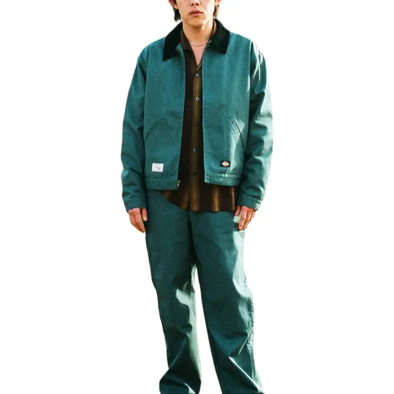 Schott N.y.c. X Dickies Schott N.Y.C. CO-TITLED Jackets Unisex Green-2