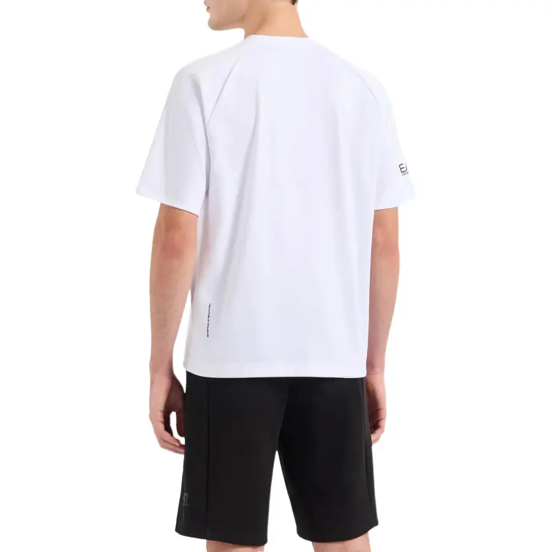 EMPORIO ARMANI EA7 SS24 T Shirt Men's White-3