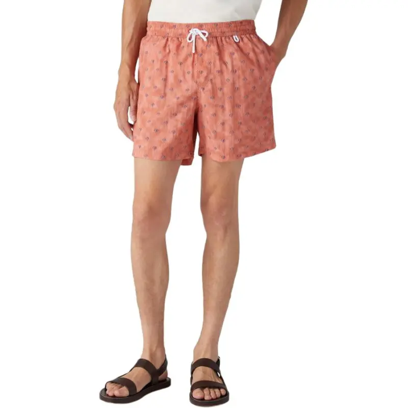 Loro Piana Casual Shorts Men's Orange-3