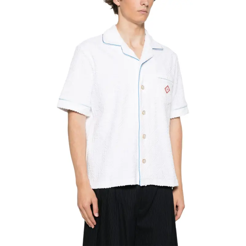 CASABLANCA Monogram Terry Shirt-2