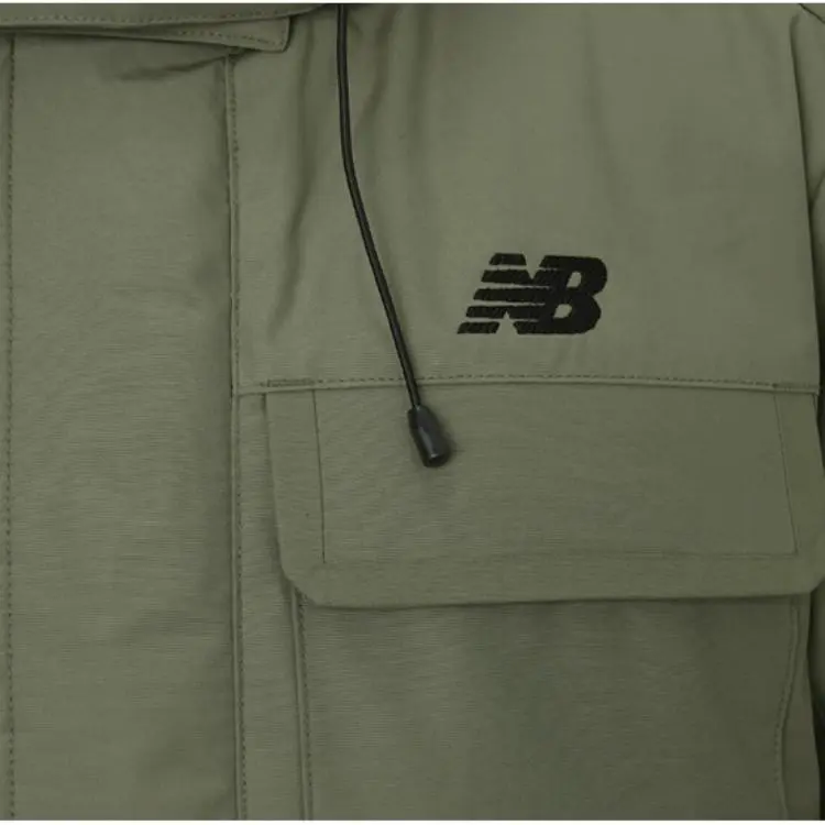 New Balance Down Jacket Winter Unisex Army Green-2
