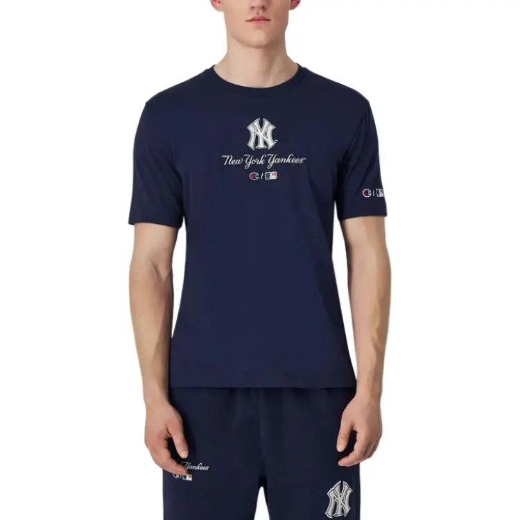 Champion T Shirts Men Blue-1