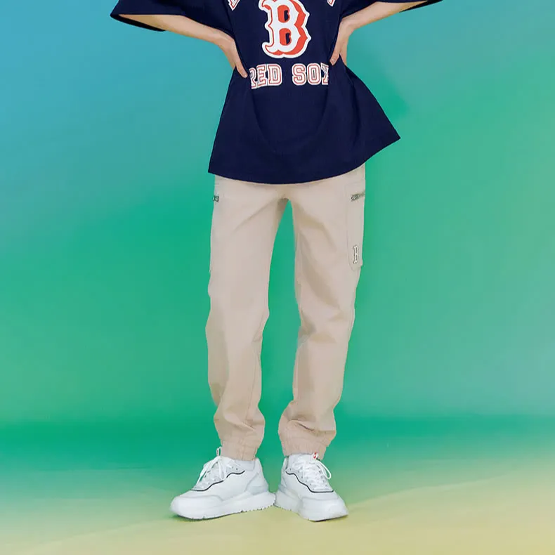 MLB Boston Red Sox Casual Pants Women's Dark Beige-2