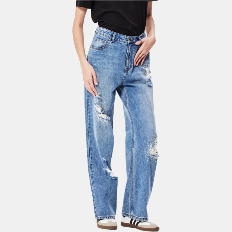 Ed Hardy FW24 Jeans Women's Indigo-2